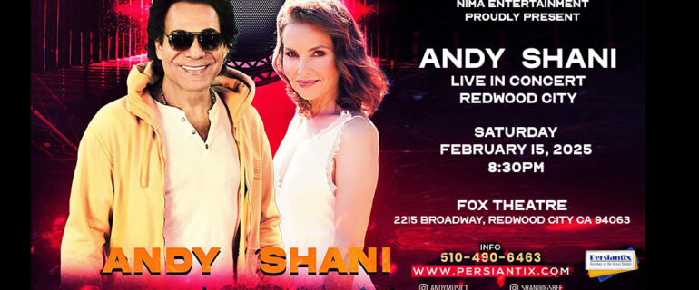 Andy Shani Live in Concert – REDWOOD CITY